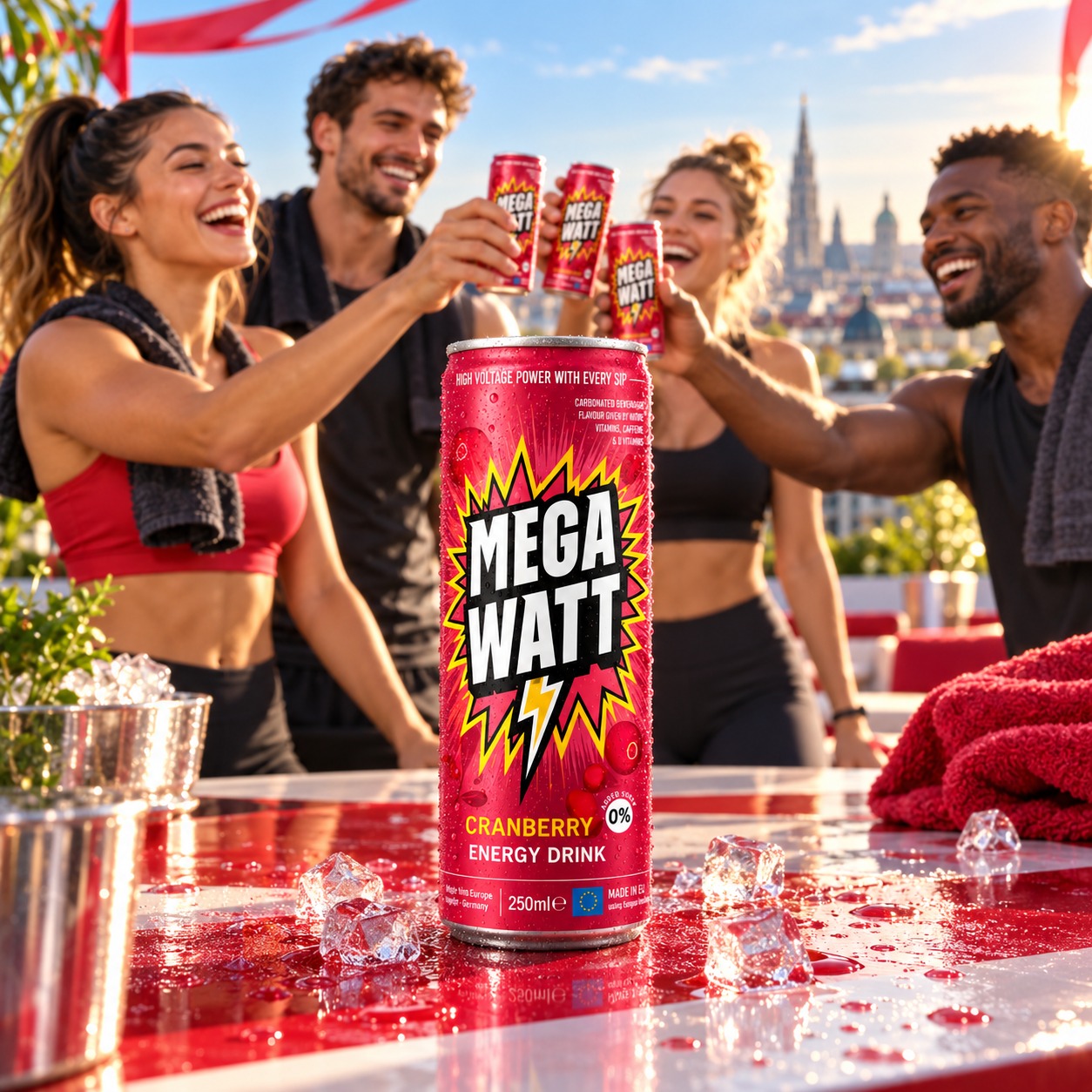 Mega Watt Cranberry toast