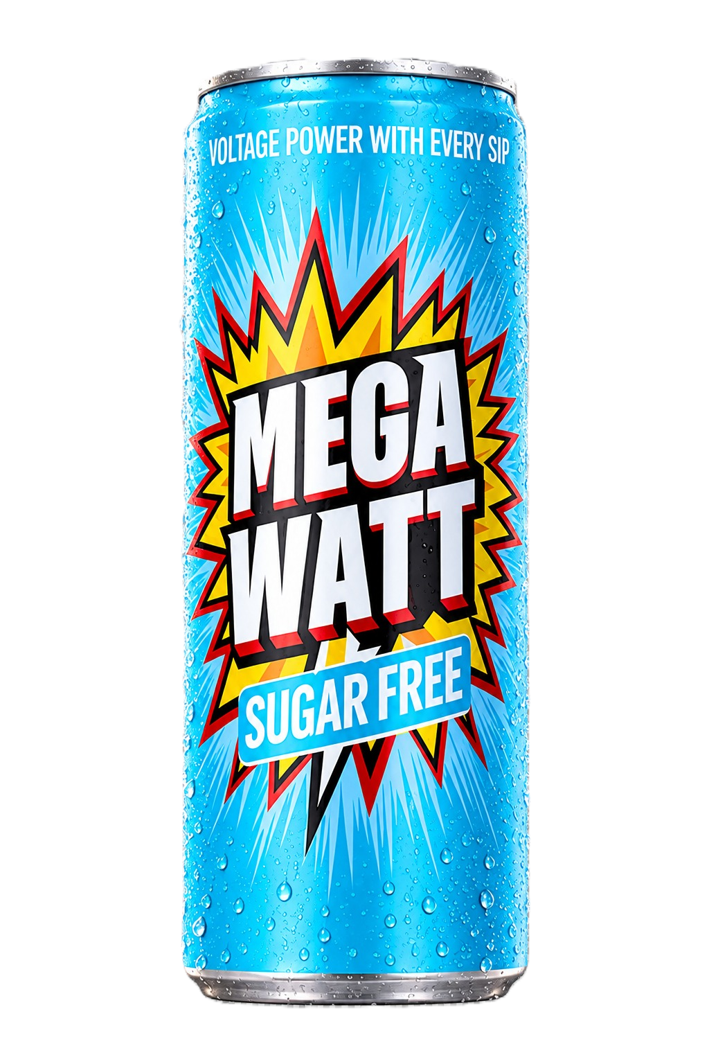 Mega Watt Sugar Free can