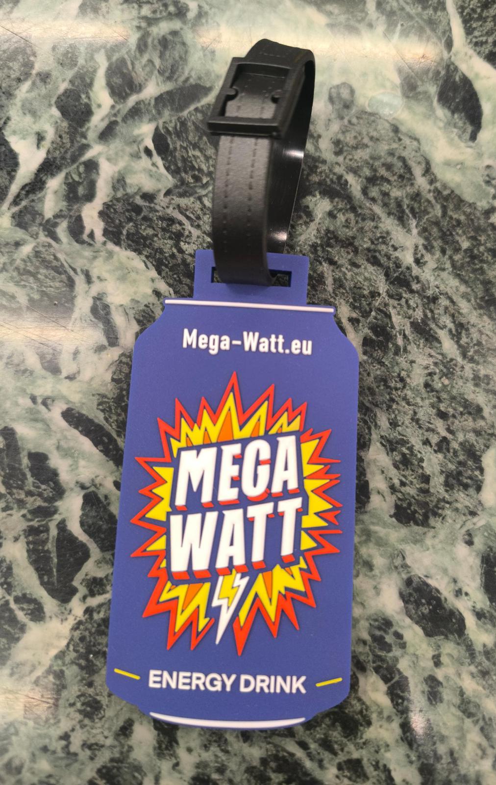 Megawatt bag Tag