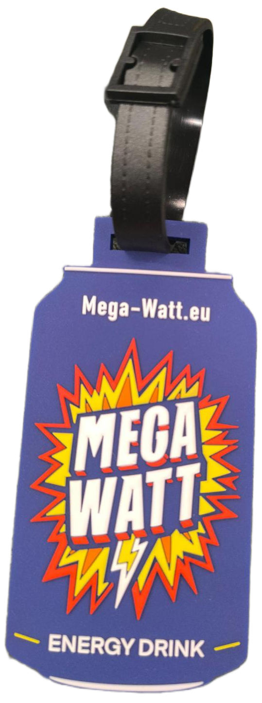 Megawatt bag Tag