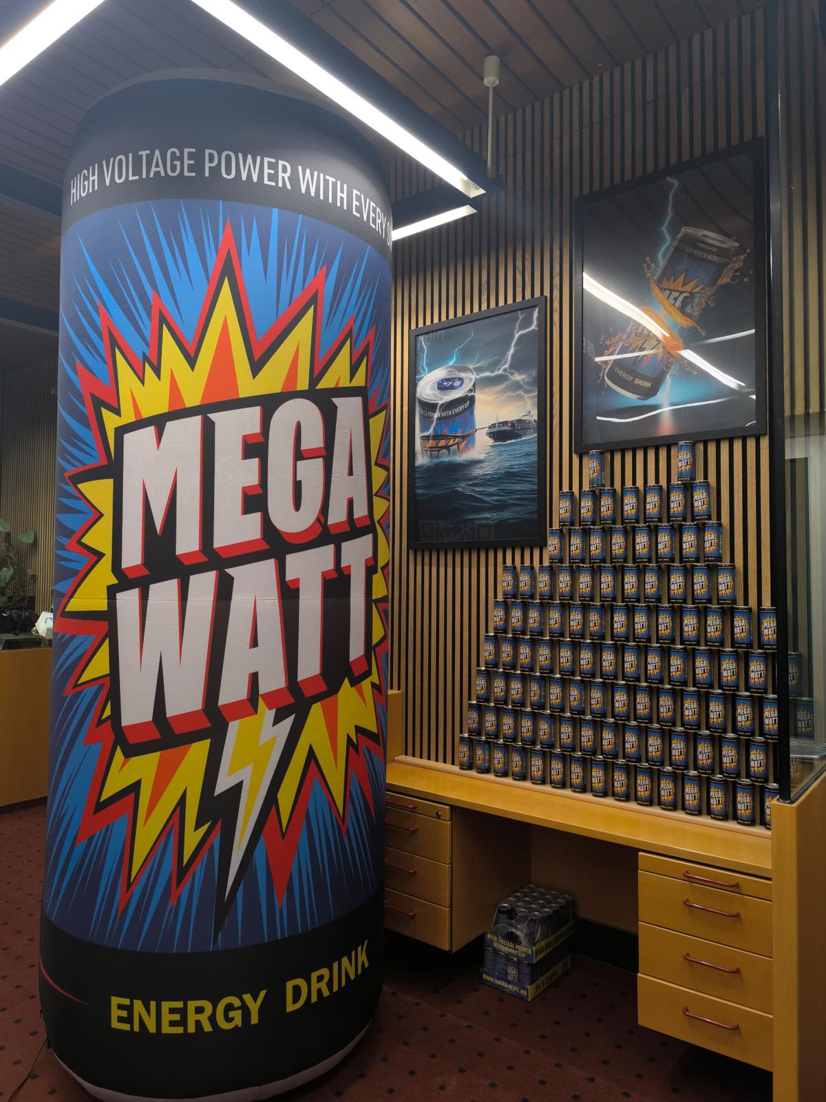 Mega watt 3 meter inflating Balloon + built in Pump alternate view