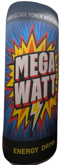 Mega watt 3 meter inflating Balloon + built in Pump